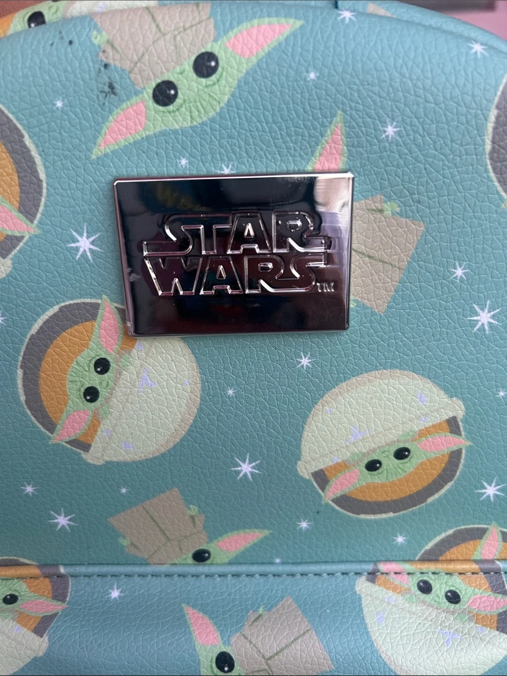 Star Wars Grogu Baby Yoda Mini Backpack Bioworld All Over Print Mandalorian